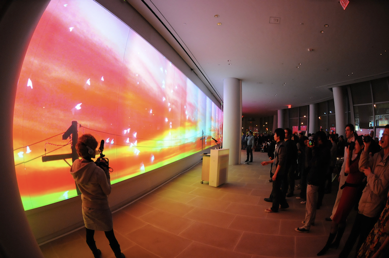 Illustration for article titled 120 Feet of Video Art: Final Exams at NYU's Big Screens Class